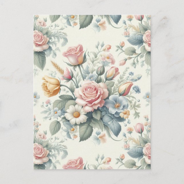 Cartão Postal Rosas (Frente)