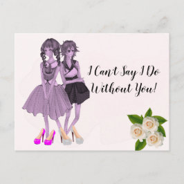 Cartão Postal Rosas Brancas Elegantes, Você Será Meu Posto De Br