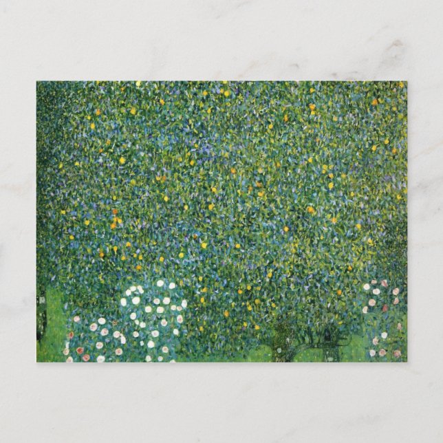 Cartão Postal Rosas sob a Árvore da Corte (Frente)