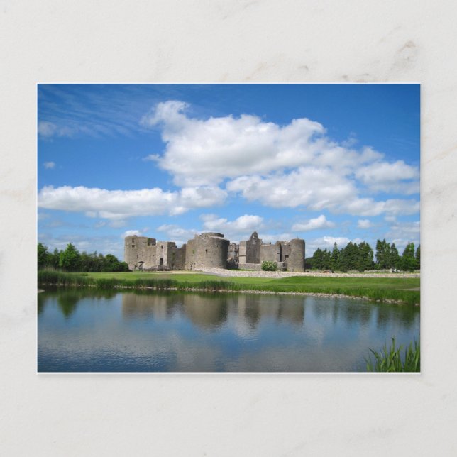 Cartão Postal Roscommon Castle (Frente)