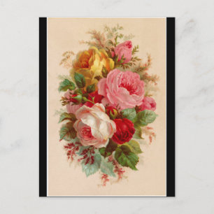 Cartão postal - Rose Bouquet