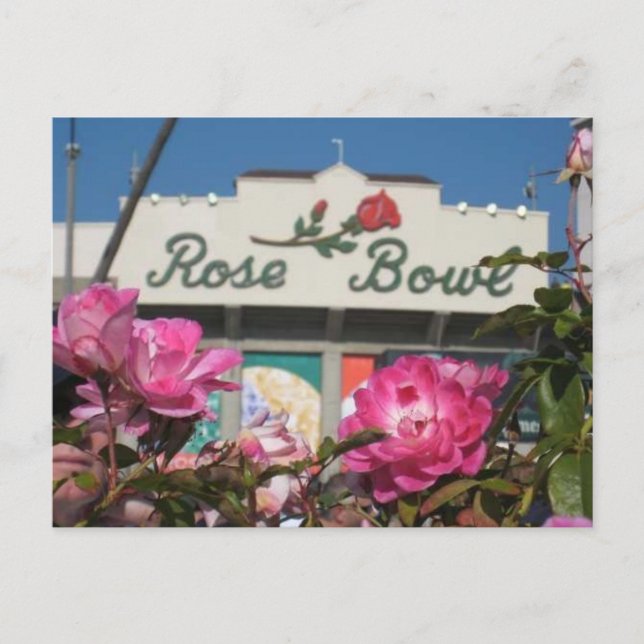 Cartão Postal Rose Bowl (Frente)