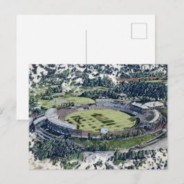 Cartão Postal Rose Bowl Southampton Cricket Ground Artistic