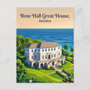 Cartão Postal Rose Hall Great House Jamaica
