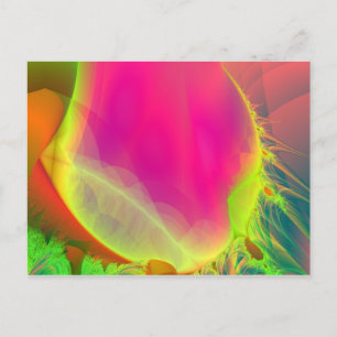 Cartão Postal rose postcard