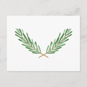 Cartão Postal Rosemary cruzado