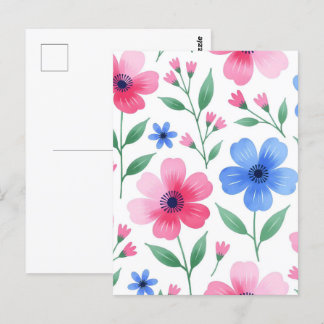 Cartão Postal Rosewater Bloom Delight