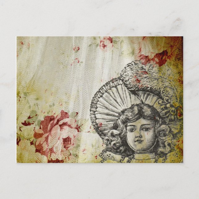 Cartão Postal Rosey Dolly (Frente)