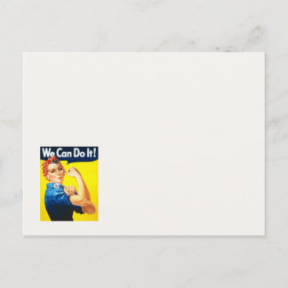 Cartão Postal Rosie Riveter VOTE!