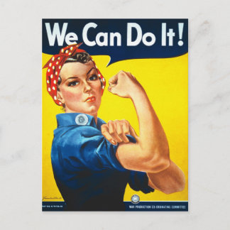 Cartão Postal Rosie The Riveter