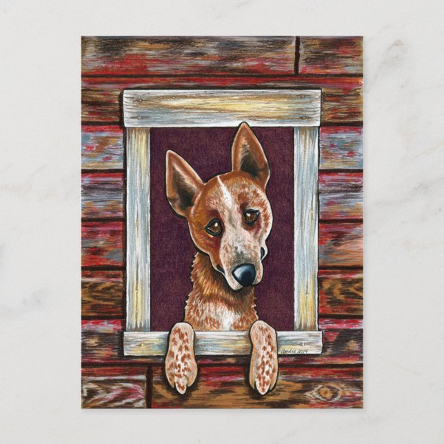 Cartão Postal Rosie Welcome (Frente)