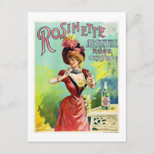 Cartão Postal Rosinette Absinthe