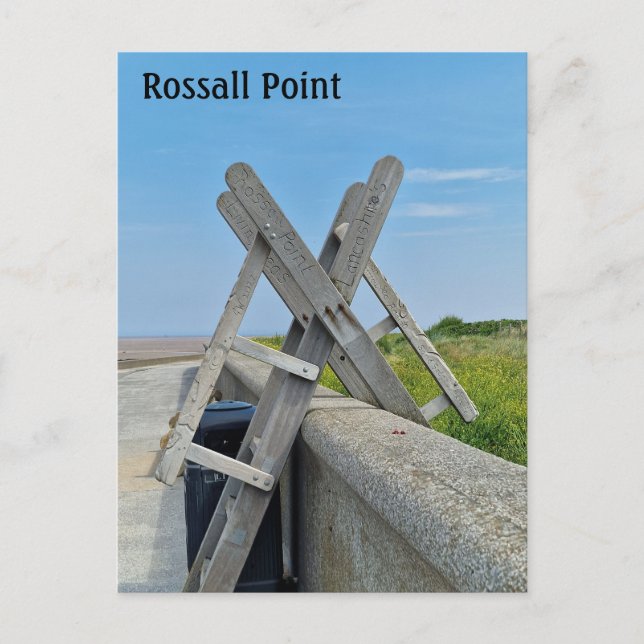 Cartão Postal Rossall Point (Frente)