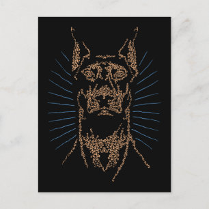 Cartão Postal Rosto