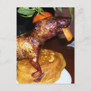 Cartão Postal rosto bonito