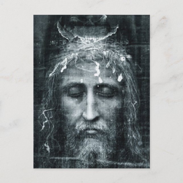 Cartão Postal Rosto de Jesus (Frente)