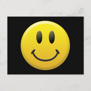 Cartão Postal Rosto Feliz