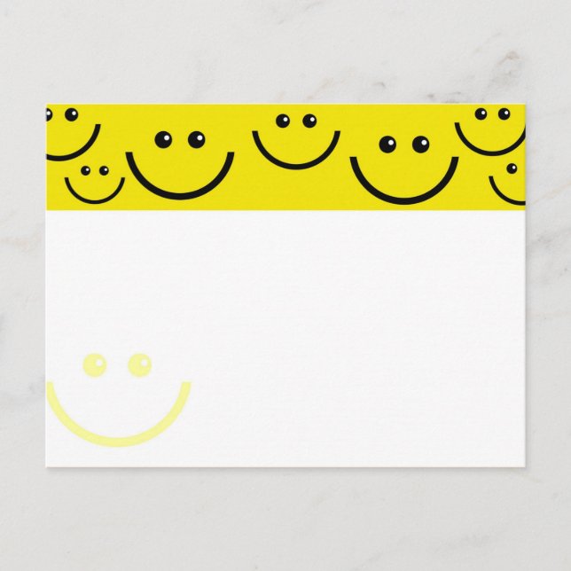 Cartão Postal Rostos (Frente)