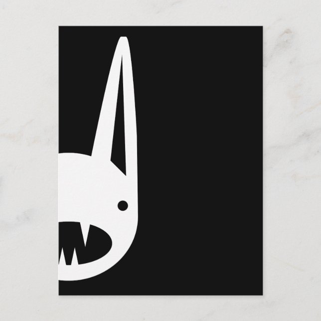 CARTÃO POSTAL ROSTOS DE BUNNY (Frente)