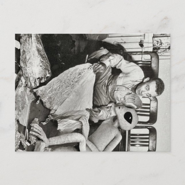 Cartão Postal Roswell Crash (Frente)