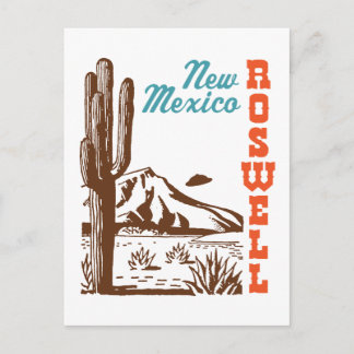 Cartão Postal Roswell Novo México