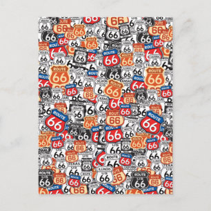 Cartão Postal Rota 66