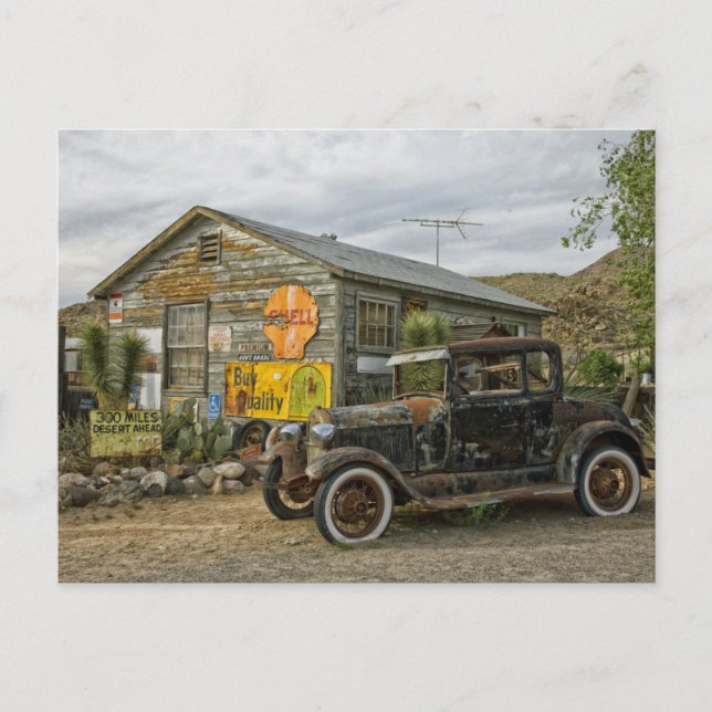 Cartão Postal Rota 66 Arizona compro antigo (Frente)