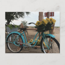 Rota 66 | Bicicletas e Girassóis | Adrian, Texas