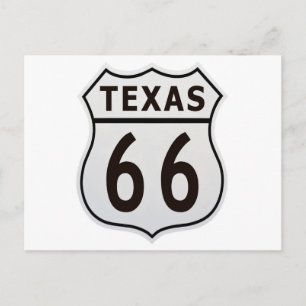 Cartão Postal Rota 66 Texas