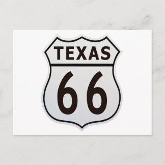 Cartão Postal Rota 66 Texas