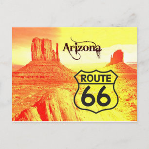 Cartão Postal Rota de arizona 66