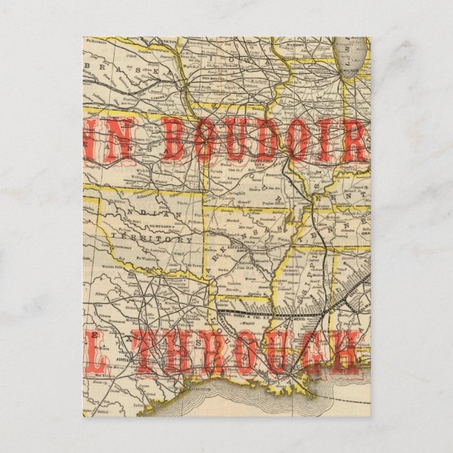 Cartão Postal Rota Rainha e Crescente 2 (Frente)