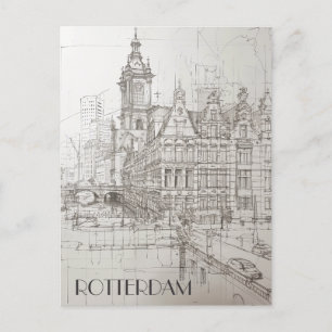 Cartão Postal Roterdão