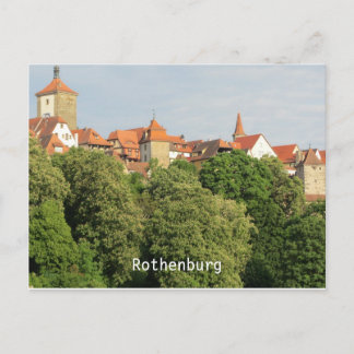Cartão Postal Rothenburg, Alemanha