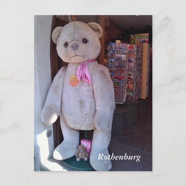 Cartão Postal Rothenburg, Alemanha (Frente)