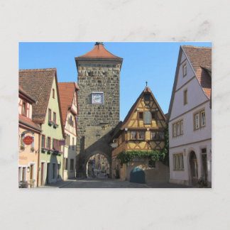 Cartão Postal Rothenburg, Alemanha