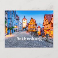 Rothenburg, Alemanha Street City View