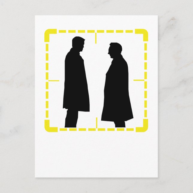 Cartão Postal Rótulo (Frente)