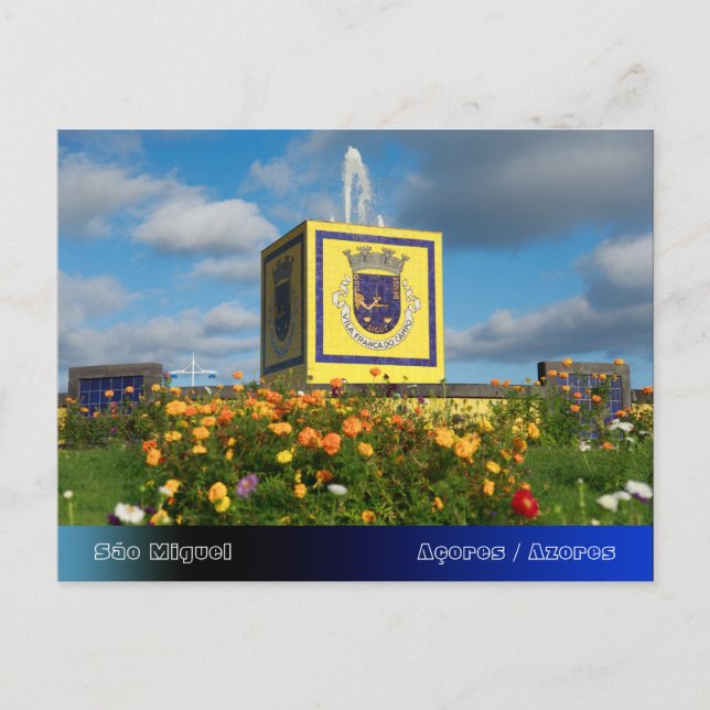 Cartão Postal Rotunda dos Frades (Frente)