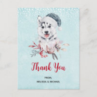 Rouco de Natal Cachorro num Papai Noel Obrigado