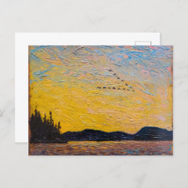 Cartão Postal Round Lake Mud Bay | Tom Thomson |