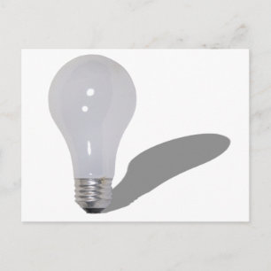 Cartão Postal RoundLightbulb062210Sombras