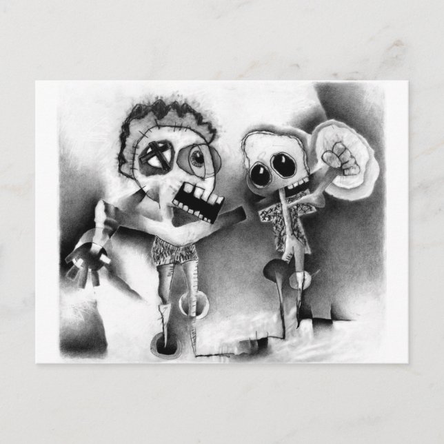 Cartão Postal roupa (Frente)