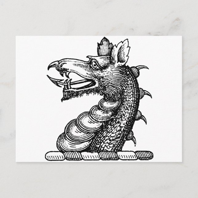 Cartão Postal Roupa do Dragão 9 (Frente)