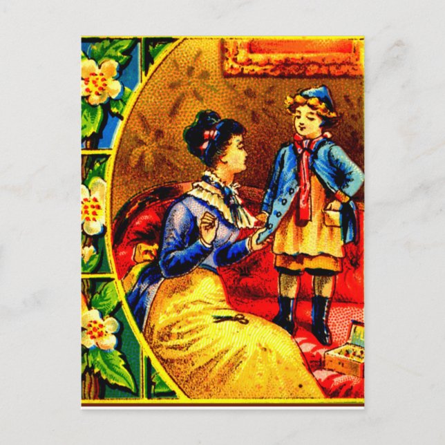 Cartão Postal Roupa feita em casa! (Frente)