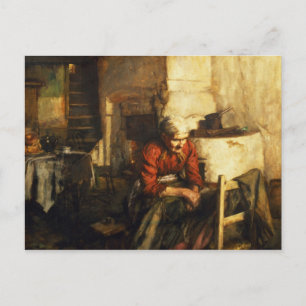 Cartão Postal Roupas de Mending