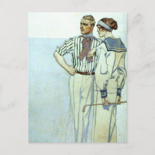 Cartão Postal Roupas esportivas