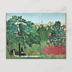 Cartão Postal Rousseau - A Quebra d'Água