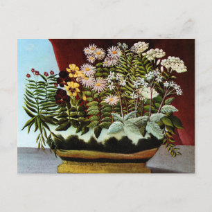 Cartão Postal Rousseau - Fleurs de Poete