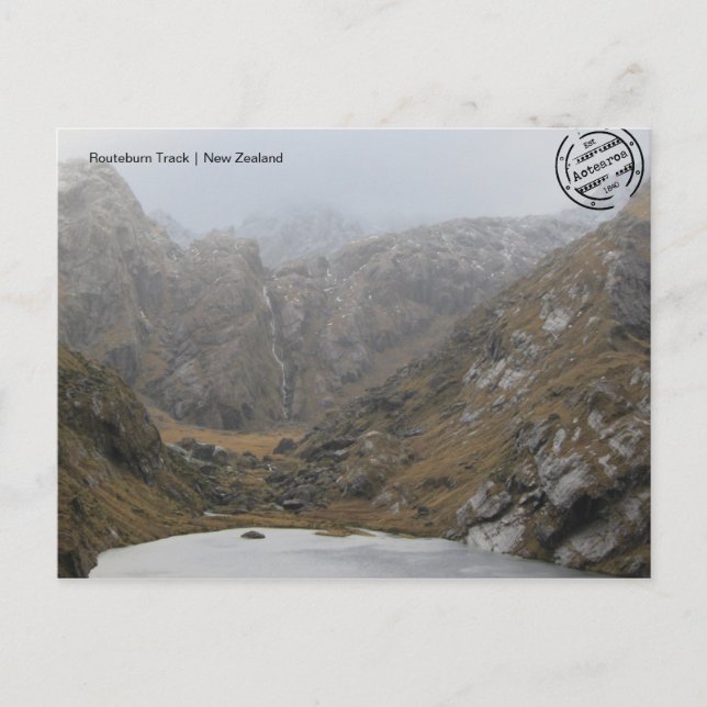 Cartão Postal Routeburn Track (Neuseeland) Postkarte (Frente)